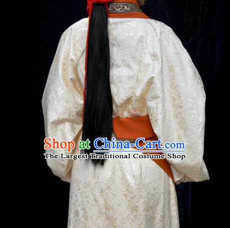 Chinese Ancient Young Beauty Garments Traditional Hanfu Dress Costumes Han Dynasty Palace Lady Clothing