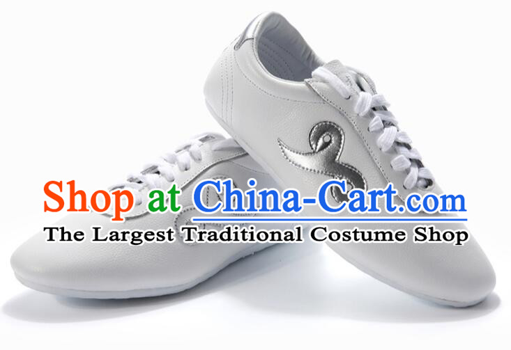 Chinese Wushu Competition White Shoes Kung Fu Shoes Professional Martial Arts Shoes