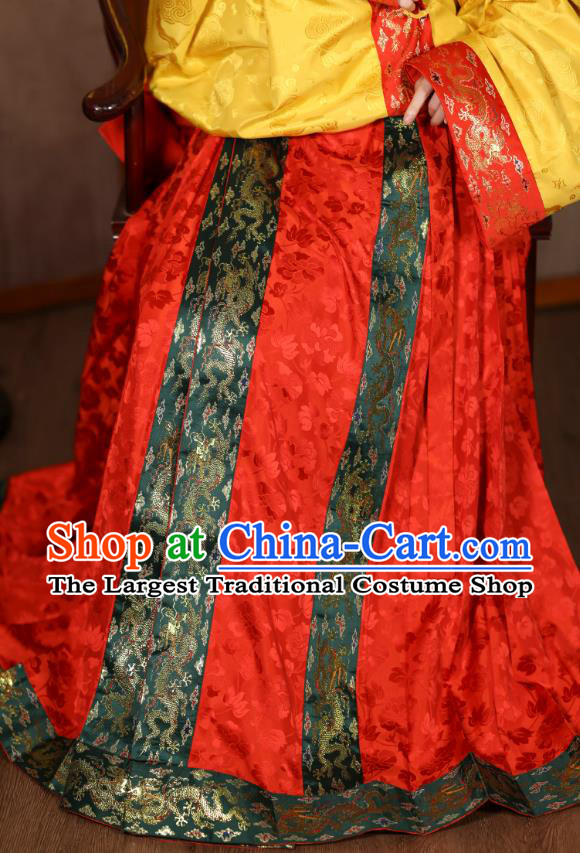 Chinese Traditional Wedding Dresses Ming Dynasty Empress Clothing Ancient Noble Woman Garment Costumes