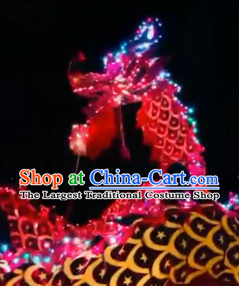 Chinese Luminous LED Lamps Dragon Dance Costumes Props for - People