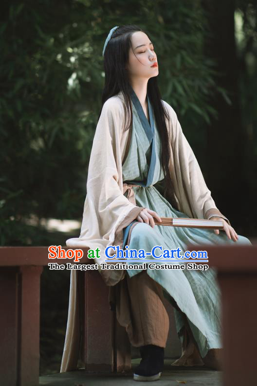 Chinese Ancient Swordsman Clothing China Hanfu Dresses Song Dynasty Costumes for Women for Men