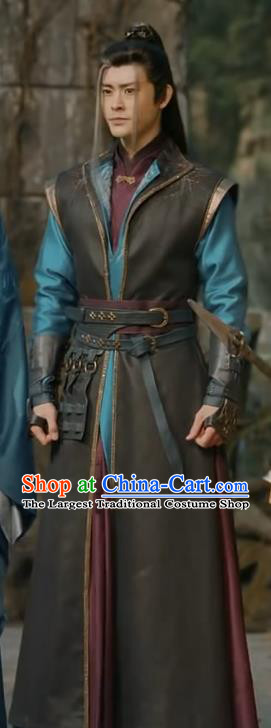 Chinese Ancient Hero Garment Costumes Swordsman Clothing Drama The Blood of Youth Tang Lian Fashion