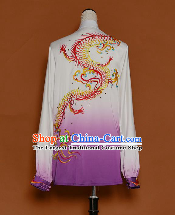 Chinese Taiji Quan Clothes Kung Fu Performance Outfit Martial Arts Competition Clothing Tai Chi Tournament Uniform