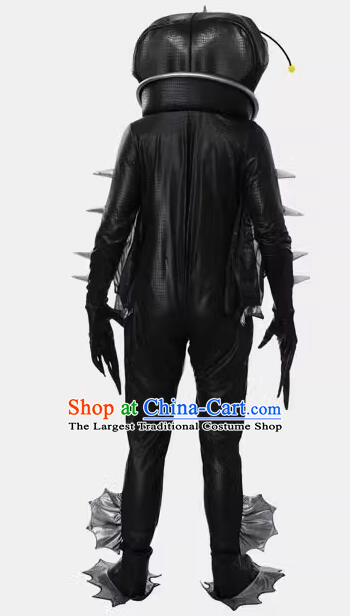 Halloween Fish Monster Fashion Cosplay Performance Costume Stingray Costume Manta Ray Clothing for Adults and Children