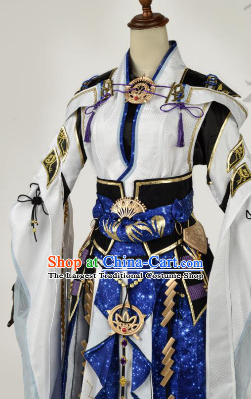 Top Ancient Swordsman Costumes Cosplay Young Hero Clothes Jian Xia Qing Yuan Yan Tian Zong Clothing