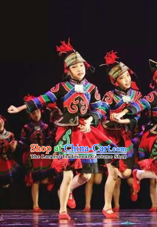 Children Dance Costumes Children Day Children Performance Costumes Yi Nationality Costumes