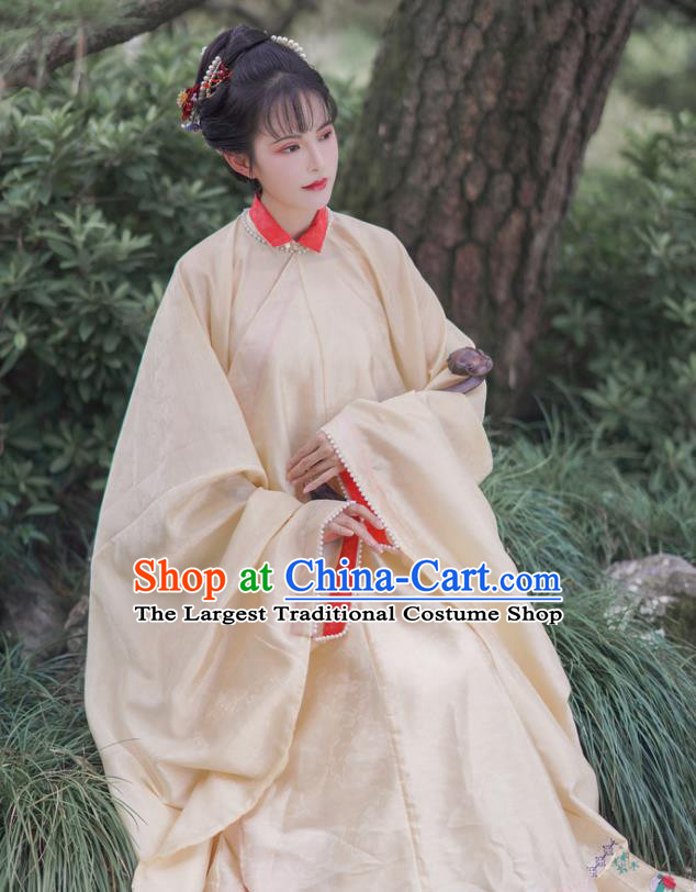 Chinese Traditional Hanfu Ma Mian Skirt Ancient Noble Woman Dresses Ming Dynasty Empress Costumes Complete Set