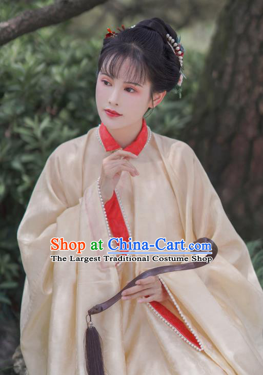 Chinese Traditional Hanfu Ma Mian Skirt Ancient Noble Woman Dresses Ming Dynasty Empress Costumes Complete Set