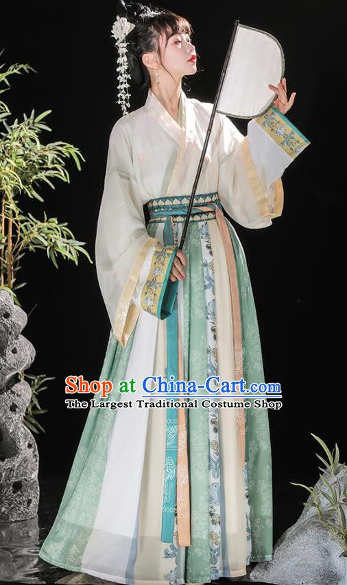 Traditional Hanfu Dress Jin Dynasty Palace Lady Clothing Ancient China Princess Costumes