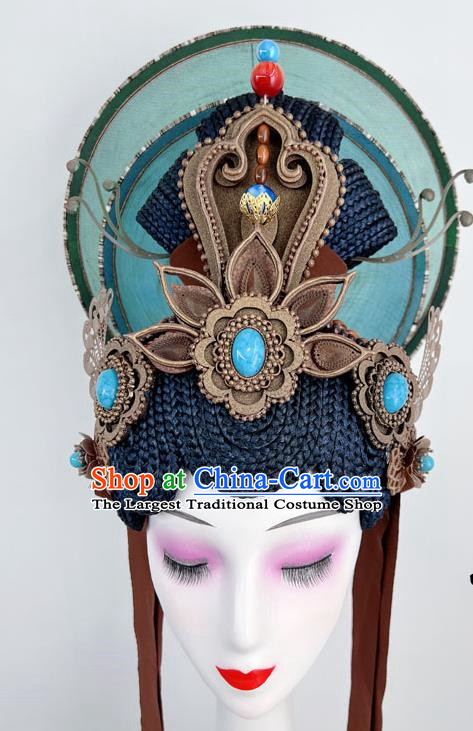 Chinese Classical Dance Silk Road Flying Dunhuang Art Examination Dance Performance Flying Aperture Headwear