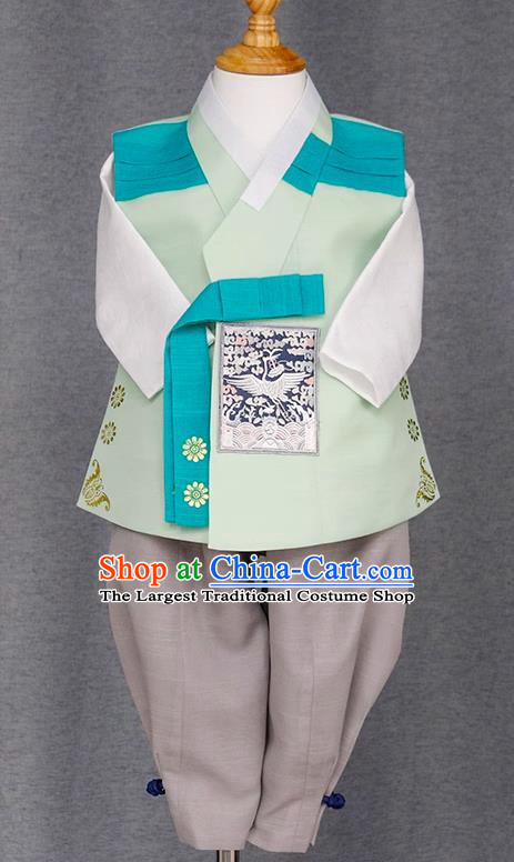 Children Prince Bronzing Hanbok High End Photography Dress Boy Baby 100 Days One Year Old Hanbok