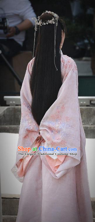 China Romantic Drama My Sassy Princess Liu Ling Lilac Clothing Ancient Noble Infanta Costumes