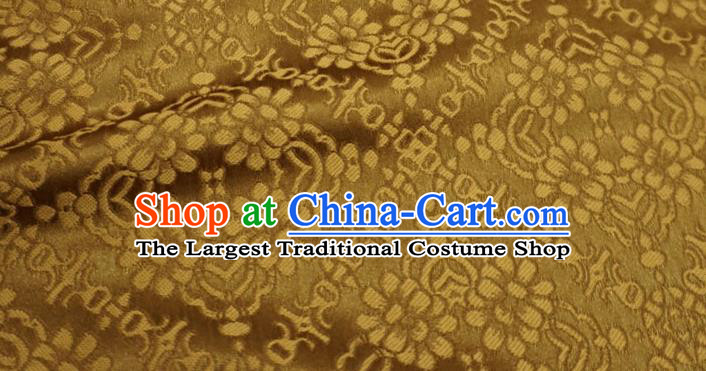 Claybank China Traditional Song Dynasty Design Brocade Fabric Hanfu Cloth Classical Diamond Pattern Material