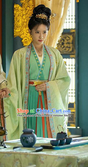 China Song Dynasty Noble Woman Costumes Ancient Princess Consort Clothing TV Series New Life Begins Dong Haitang Dresses