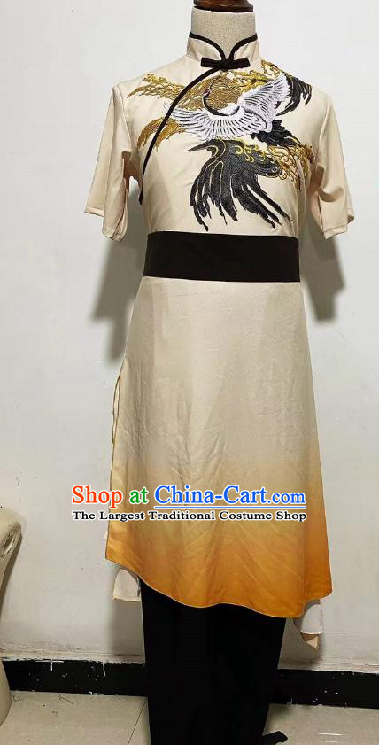 Chinese Classical Dance Outfit Folk Dance Costume Professional Chorus Performance Clothing