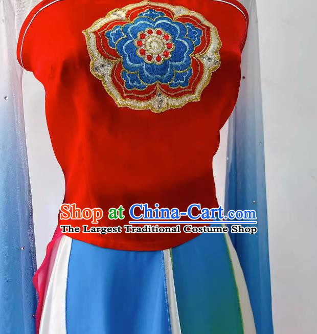 China Classical Dance Dress Woman Solo Stage Performance Costume Hanfu Dance Clothing