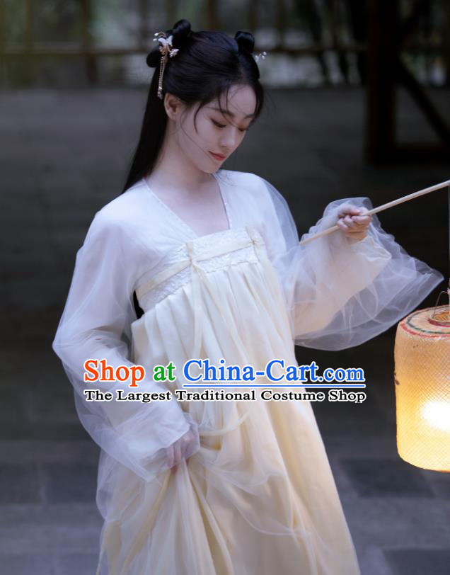 Romantic TV Series Miss The Dragon Liu Ying Dress China Ancient Young Beauty Costumes Hanfu Clothing