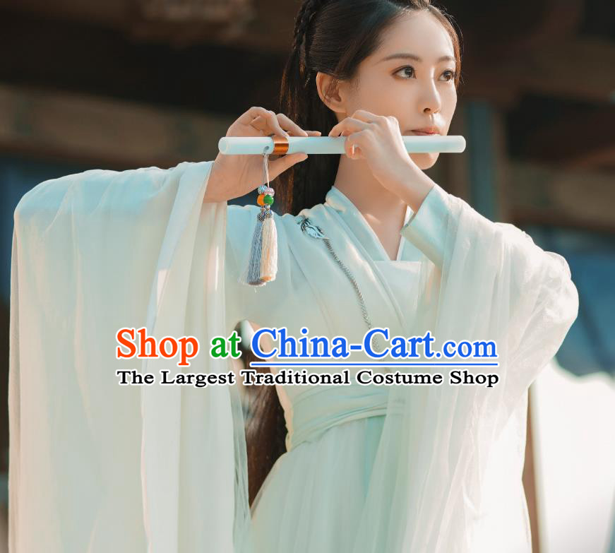 Romantic TV Series Miss The Dragon Gu Qing Yang Dress China Ancient Fairy Costumes Princess Clothing