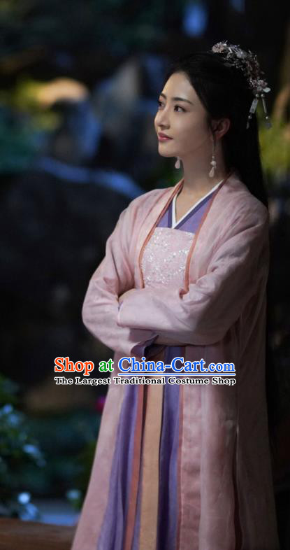 TV Series Miss The Dragon Princess Liu Yu Xiang Costumes China Ancient Noble Woman Clothing
