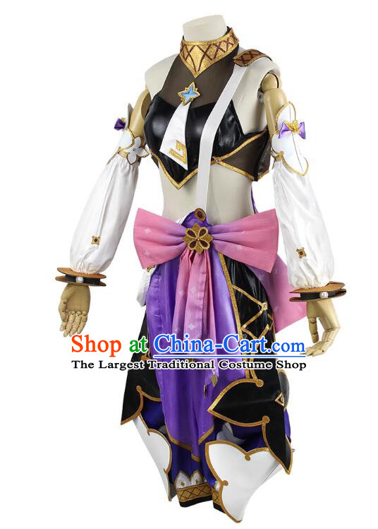 Genshin Cosplay Dolly Costume Young Lady Dress Handmade Role Playing Clothing