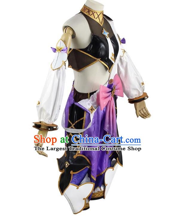 Genshin Cosplay Dolly Costume Young Lady Dress Handmade Role Playing Clothing