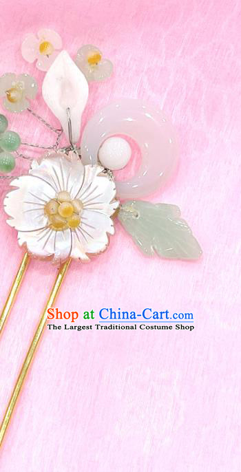 Korean Bride Hair Jewelry Handmade Hairpin Korea Ancient Palace Lady Headpiece
