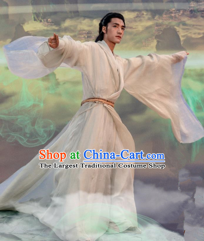 China Ancient Superhero Costumes Film Creation of the Gods I Kingdom of Storms God of War Yang Jian Clothing