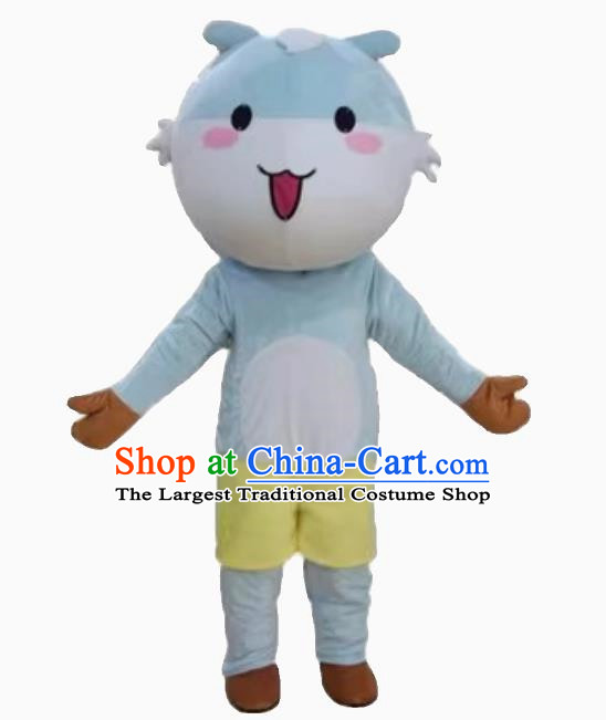 Customized Event Animal Donkey Mascot Doll Clothes Performance Costume Little Donkey Man Wears Walking Flyer Doll Costume