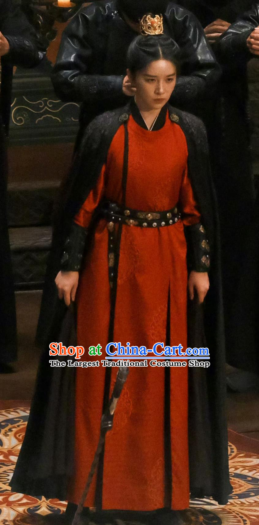 TV Series Drama Go East Heroine Yuchi Hua Costume Ancient China Swordswoman Clothing Traditional Chinese Tang Dynasty Hanfu