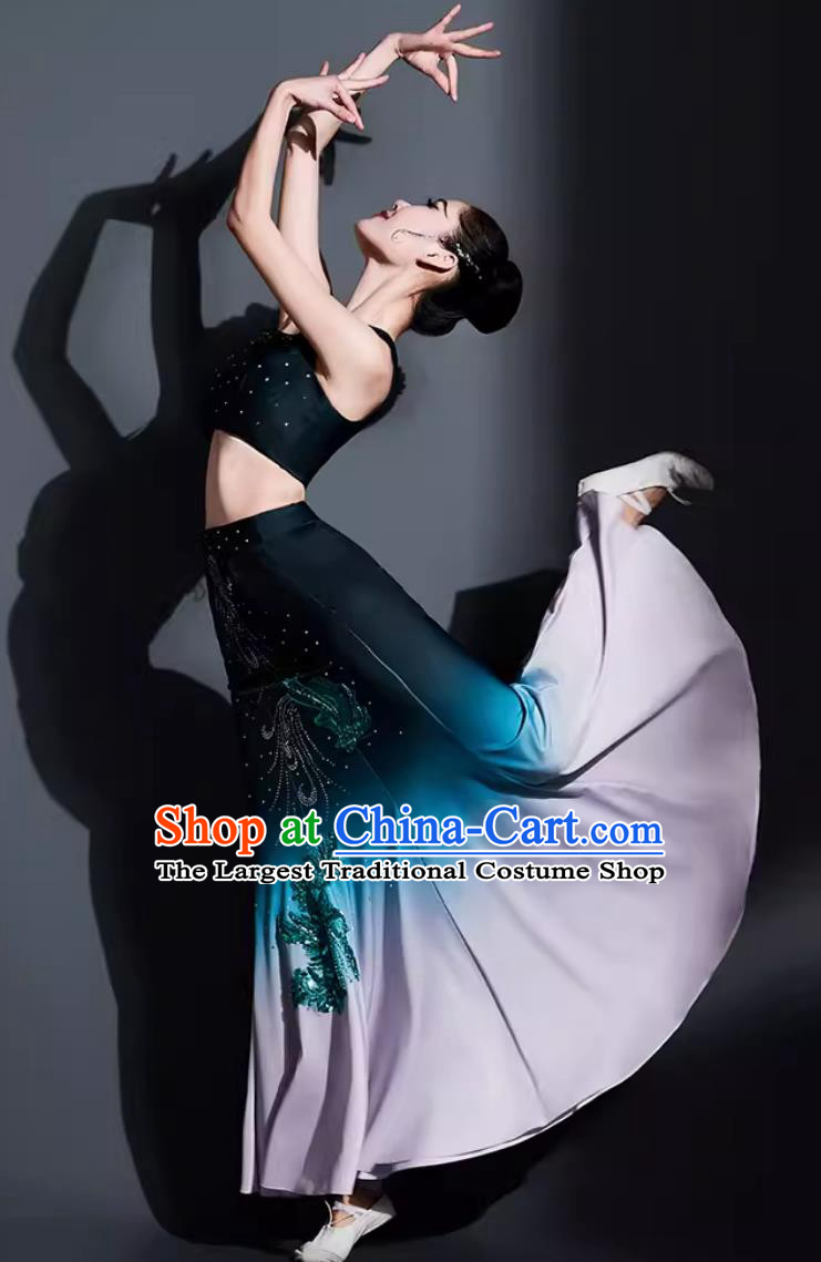Traditional Yunnan Ethnic Performance Clothing China Peacock Dance Dance Dress Chinese Dai Nationality Dance Costume