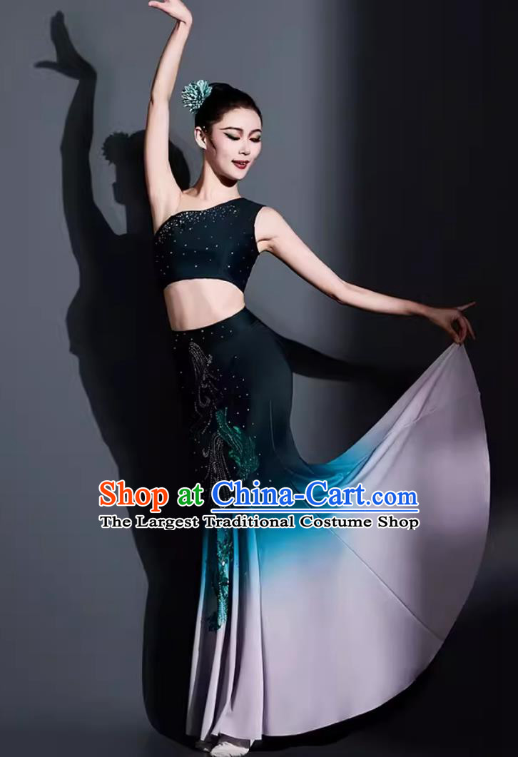 Traditional Yunnan Ethnic Performance Clothing China Peacock Dance Dance Dress Chinese Dai Nationality Dance Costume