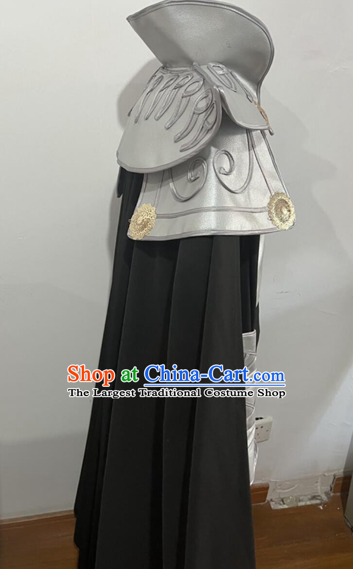 Chinese TV Drama Lotus Lantern Erlang God Costume Ancient China Warrior Deity Yang Jian Clothing