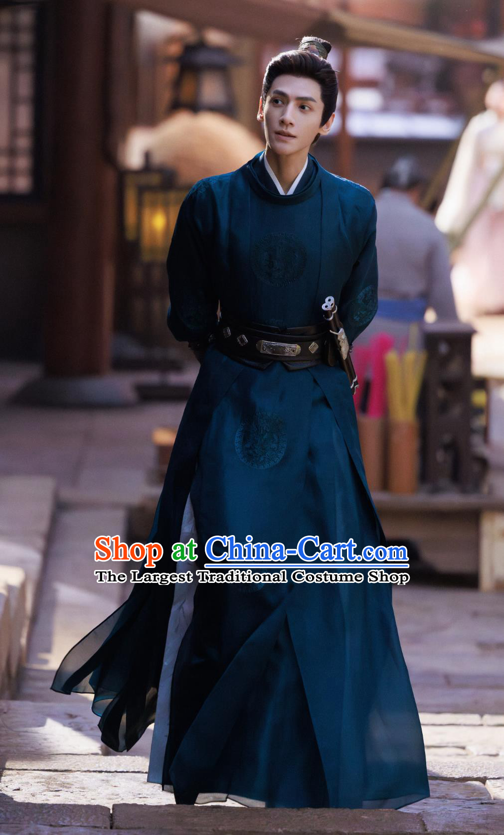 TV Series Drama Follow Your Heart Hero Jiang XIn Bai Costume Ancient China Royal Prince Clothing Traditional Chinese Tang Dynasty Hanfu Outfit