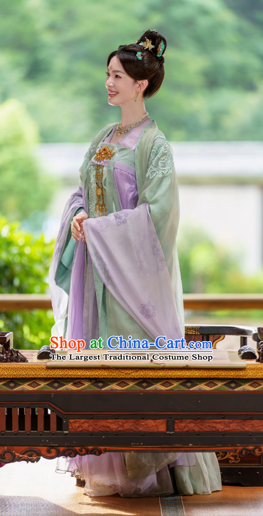 Traditional Chinese Tang Dynasty Princess Hanfu Dress TV Series Drama Follow Your Heart Jiang Suo Luo Costume Ancient China Court Woman Clothing