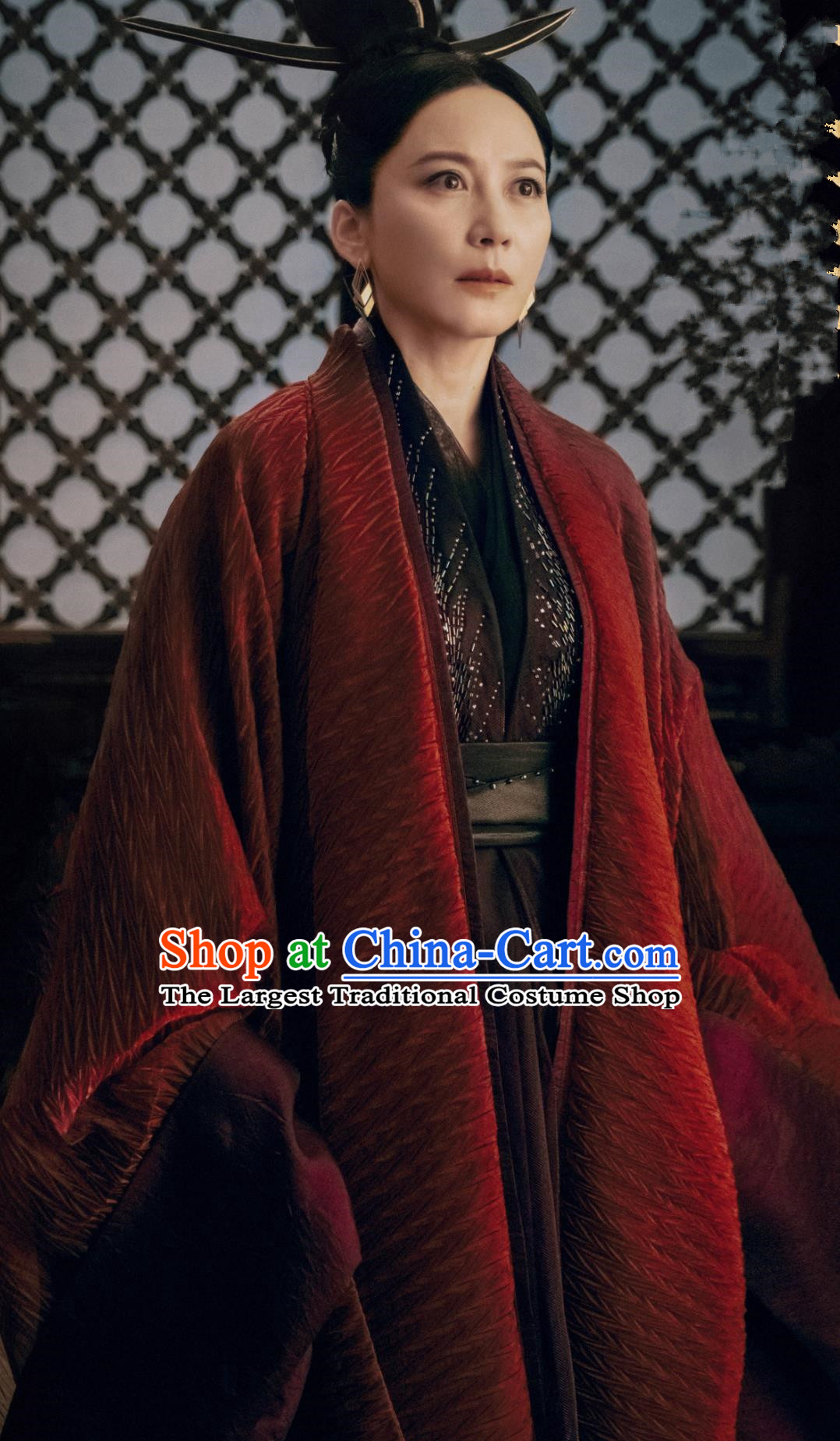 Traditional Chinese Hanfu Dress TV Series Qing Yu Nian Empress Costume Ancient China Noble Queen Clothing