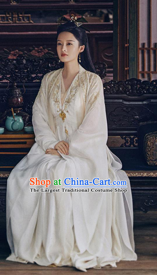 Ancient China Noble Lady Clothing Traditional Chinese Hanfu Dress TV Series Qing Yu Nian Princess Lin Wan Er Costume