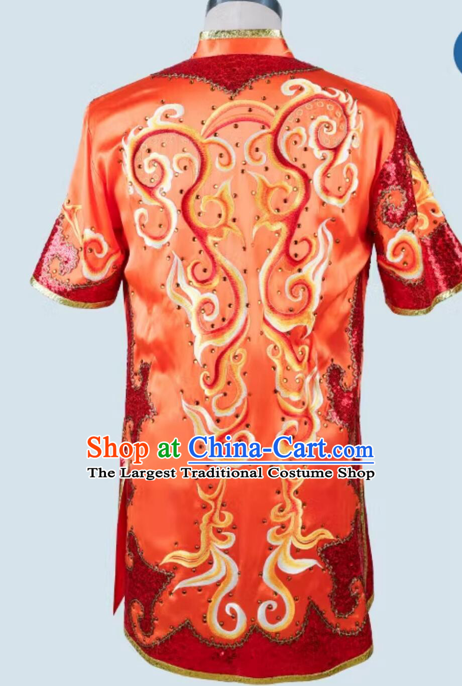 Traditional Chinese Kung Fu Costume Martial Arts Competition Uniform Wushu Tournament Red Suit China Kung Fu Clothing