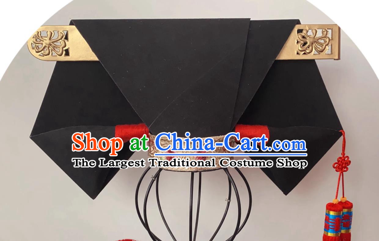 Ancient China Empress Qi Headgear TV Drama My Fair Princess Zhi Hua Grand Headpiece Traditional Chinese Qing Dynasty Manchu Woman Hat