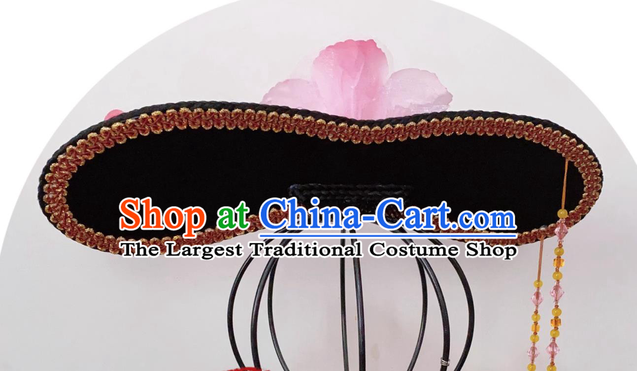 Traditional Chinese Qing Dynasty Manchu Woman Hat Ancient China Empress Qi Headgear TV Drama My Fair Princess Qing Er Headpiece