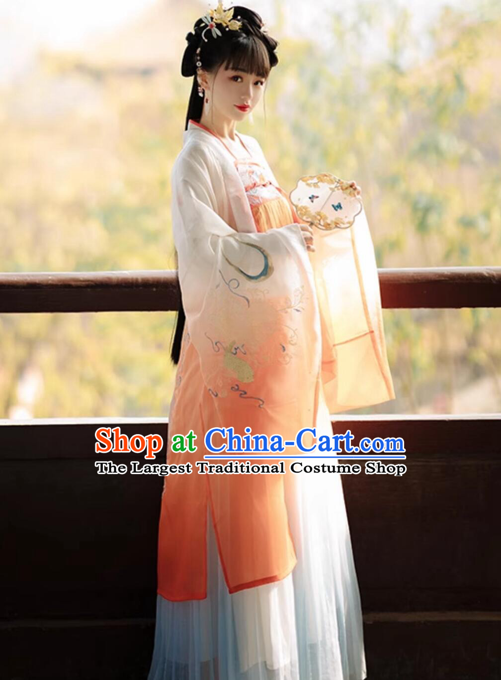 Traditional Chinese Clothing Tang Dynasty Princess Hanfu Dress Ancient China Young Lady Costume