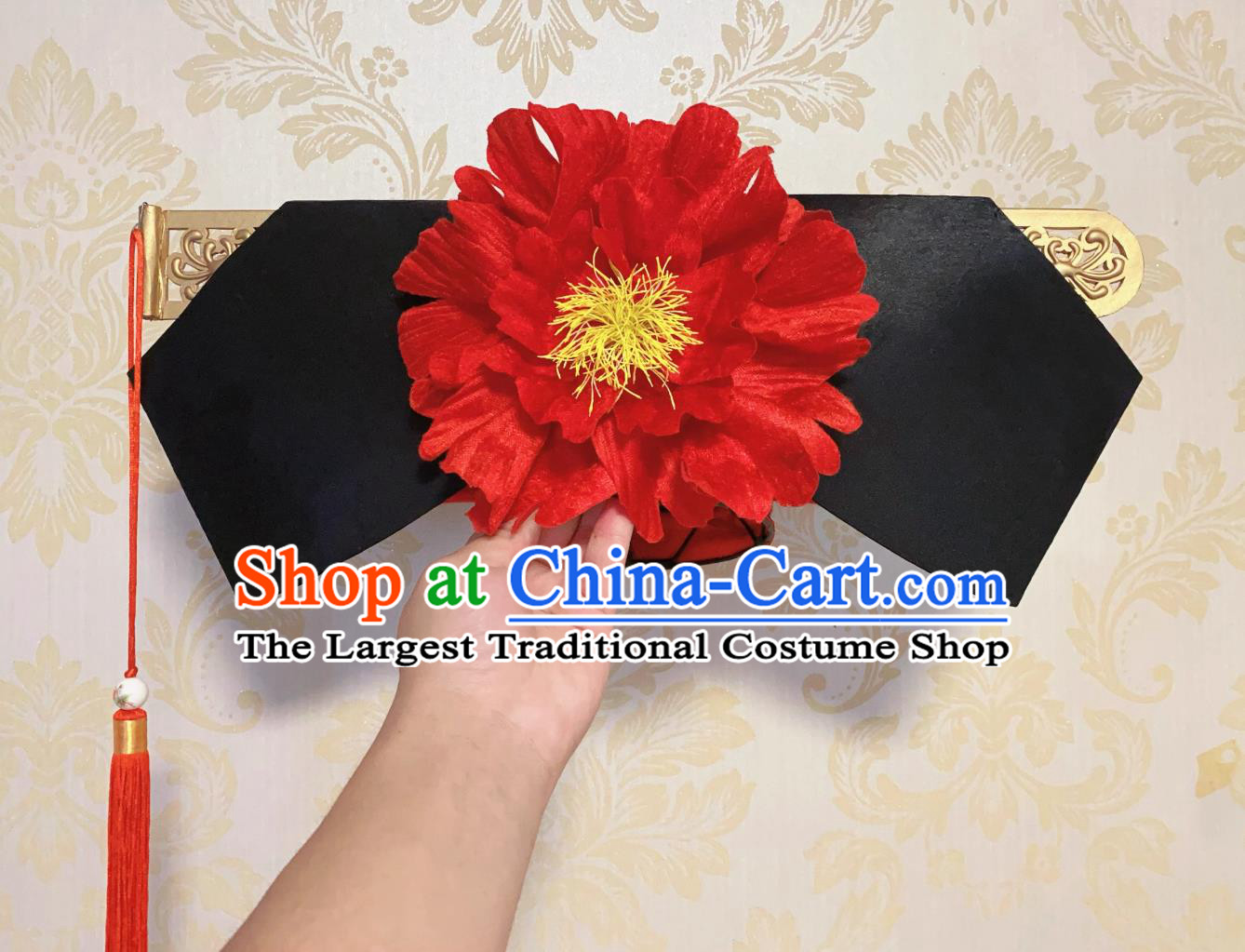 Traditional Chinese Headdress China Qing Dynasty Court Woman Hat Princess Pearl Zi Wei Headgear