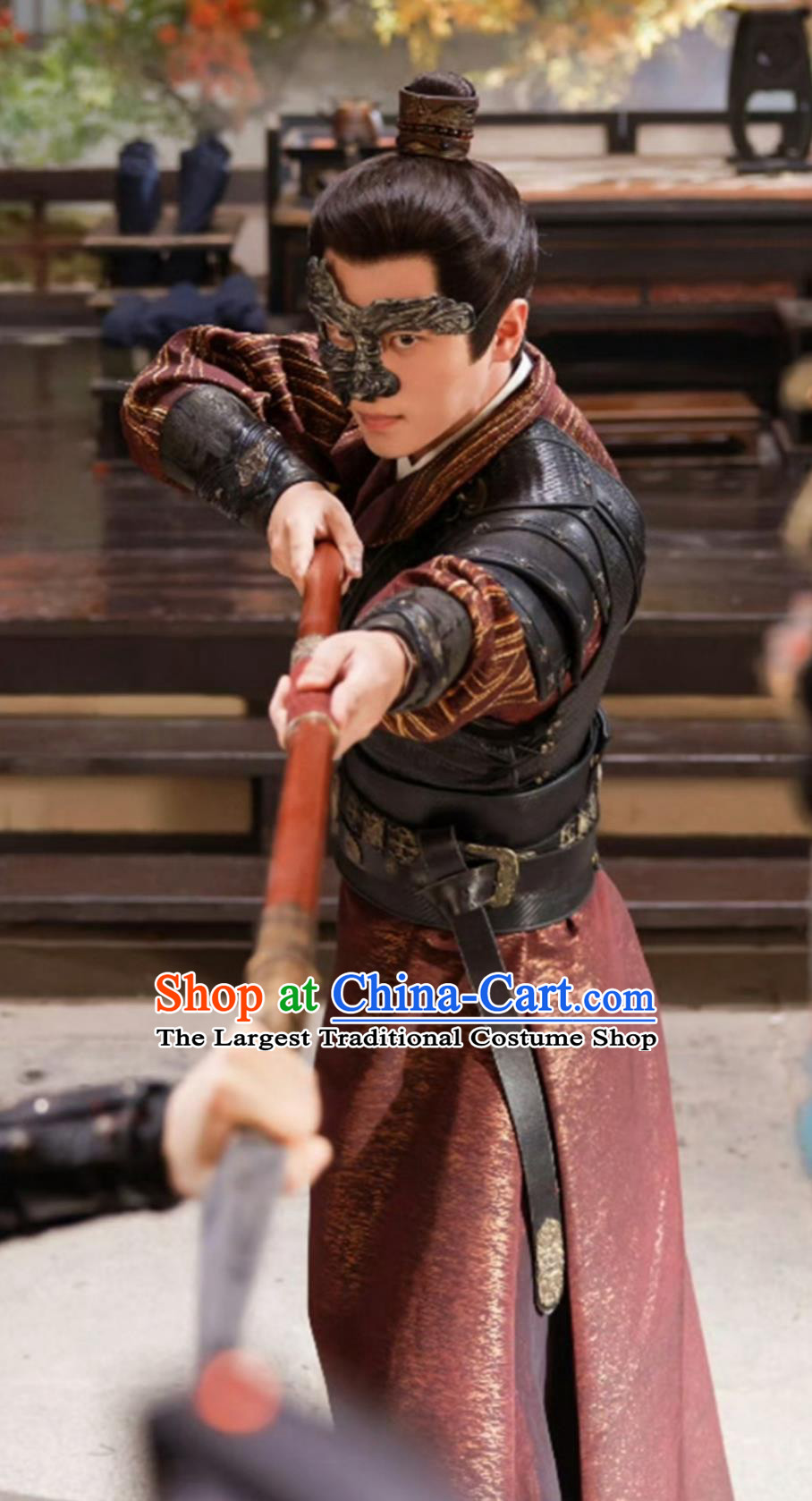 TV Series Drama Follow Your Heart Yan Nan Xing Shang Bie Li Costume Ancient China Swordsman Clothing Traditional Chinese Tang Dynasty Jin Wu Wei Grand Commander Garment