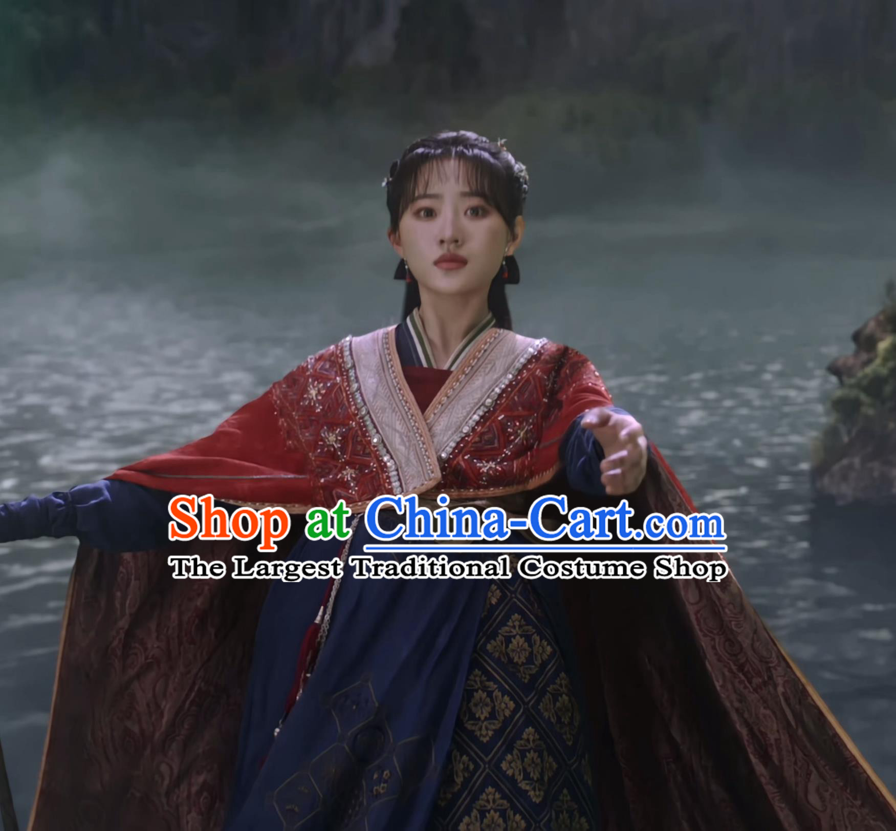 Ancient China Goddess Clothing Traditional Chinese Xianxia Drama Hanfu Dress TV Series Sword and Fairy Princess Zhao Ling Er Costume