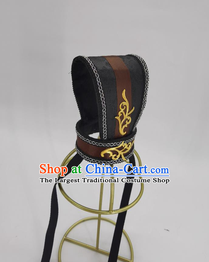 Chinese Traditional Hanfu Headpiece Ancient China Royal Prince Hair Coronet Handmade Tang Dynasty Hair Crown