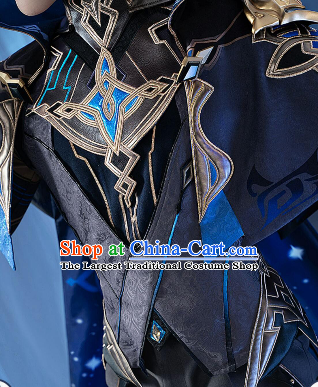 Top Cosplay Costume Genshin Impact Dainsleif Outfit Halloween Clothing