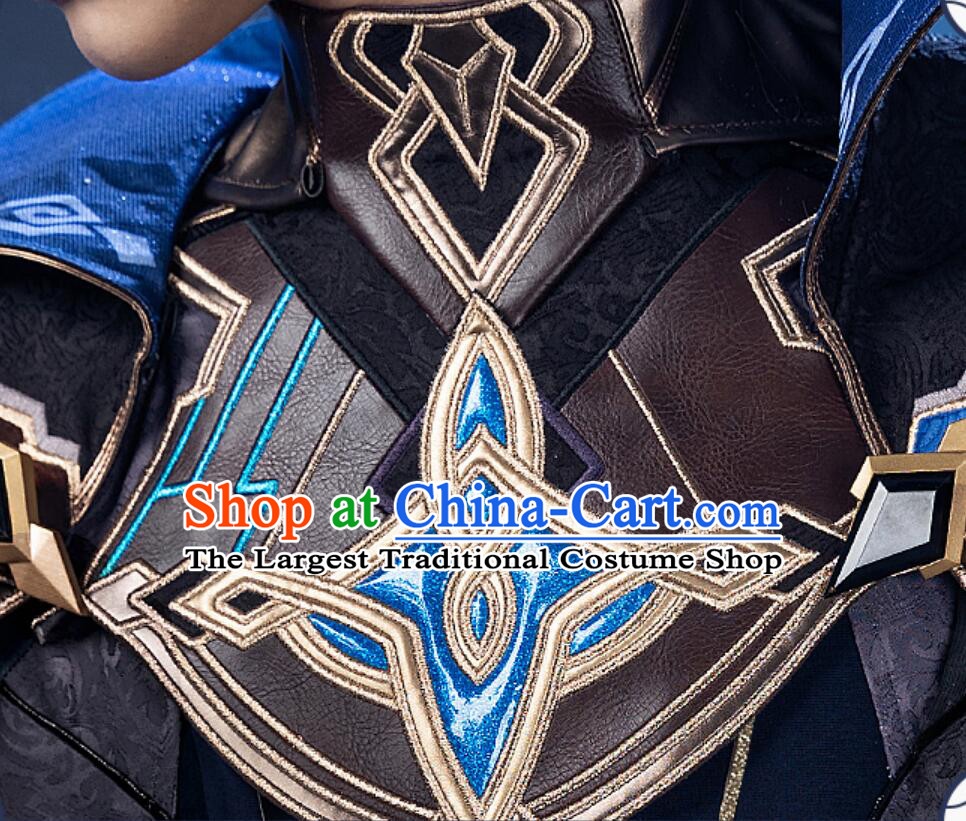 Top Cosplay Costume Genshin Impact Dainsleif Outfit Halloween Clothing