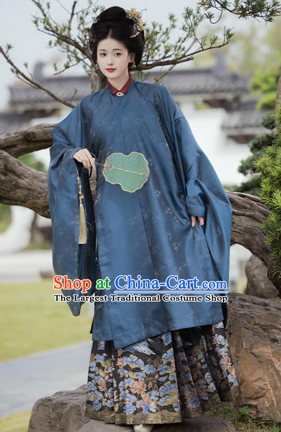 Ancient China Noble Woman Costume Chinese Traditional Hanfu Dresses Ming Dynasty Dame Historical Clothing Complete Set