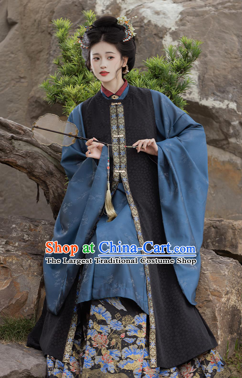 Ancient China Noble Woman Costume Chinese Traditional Hanfu Dresses Ming Dynasty Dame Historical Clothing Complete Set