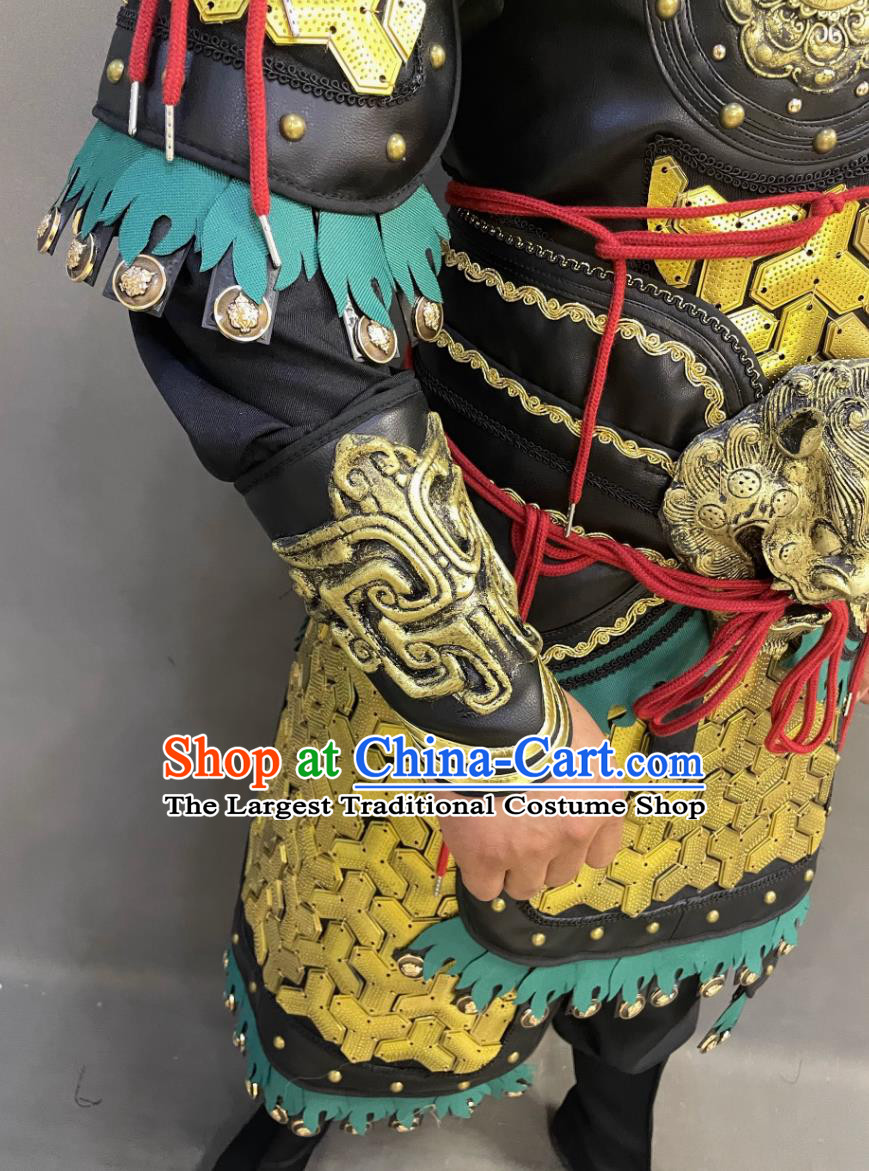 Black Myth Wukong Clothing Ancient China Hero Armor Chinese Handsome Monkey King Costume Complete Set