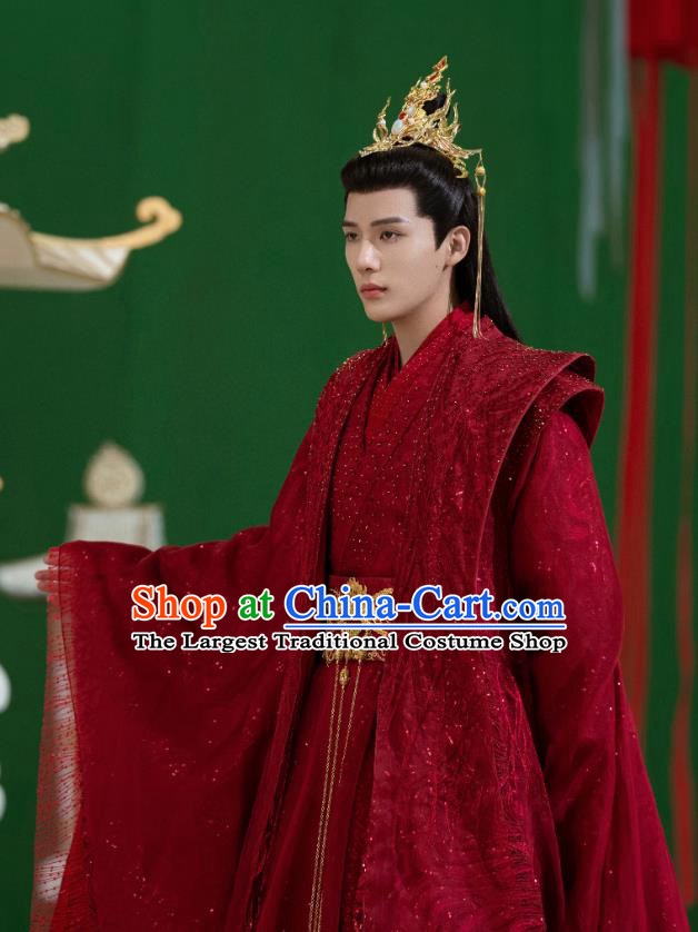 TV Series The Last Immortal Gujin Yuan Qi Wedding Costumes Chinese Ancient Swordsman Garment Clothing